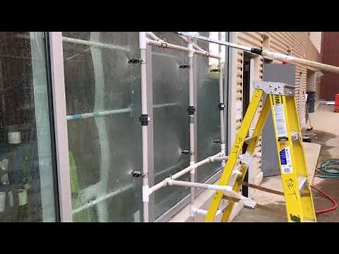 Part 1 - ASTM E 1105 Water Infiltration Field Test - Building Envelope Technologies