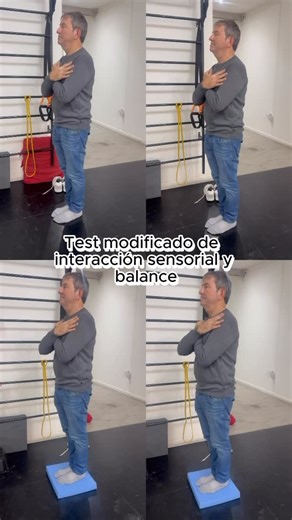 Alcira Rangel| Vértigo| Mareo| Rehabilitación Vestibular on Instagram: "Modified clinical test of sensory interaction in balance(CTSIB-M): 4 condiciones🦶👂👀 Esta prueba está diseñada para evaluar como una persona está utilizando los estímulos sensoriales para mantener el equlibrio cuando uno o más de los sistemas están comprometidos🦶👂👀 Es utilizada para evaluar el equilibrio estático en pacientes con síntomas vestibulares😵‍💫 4️⃣condi