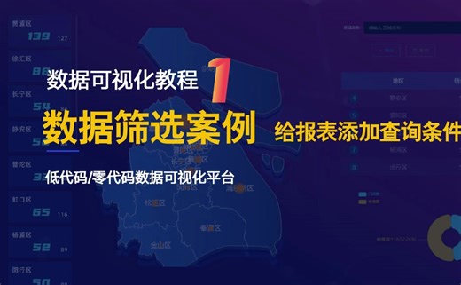 [第29集]数据报表实战1，给报表传递参数、添加筛选条件、图表之间传递参数更新数据等。数据可视化教程、数字工厂、数据看板、数据大盘、BI、云组态