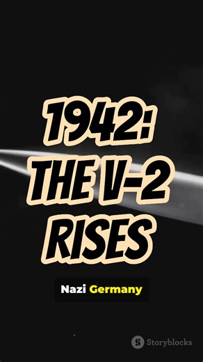 From War to the Moon: The V-2 #historyshorts #history #facts #onthisday