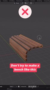 ❌ Don’t try to Make a Bench like this #edge #simulation #tutorial #3d #blender #blender3d #3dkeyboard #modelinginblender #blendermodeling #blenderkeyboard #easytutorial #blendertutorial #challenge #render #game #armsinblender #stimulating #animated #blendervfx #handwriting #b3d #smokesimulation #viralvideo #blenderart #spaceship #cinematic #lighting #tutorial #blenderanimation #flexible art credit: Berkayelmas | Blender Tips