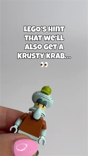 LEGO Krusty Krab hint 🔜 👀 #legospongebob #krustykrab