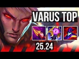 VARUS vs GAREN (TOP) | KR Master | 25.24