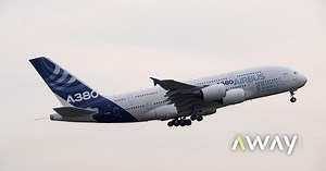 Airbus A380 voa 3 horas com combustível à base de óleo de cozinha usado