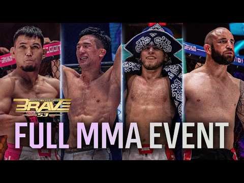 BRAVE CF Kazakhstan: Watch FREE Full MMA Event And Fights Now!