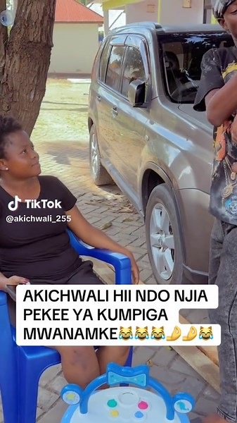 Njia pekee ya kumpiga mwanamke😹😹😹🤌🤌 #akichwali255