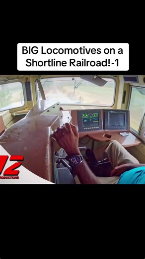 BIG Locomotives on a Shortline Railroad!-1