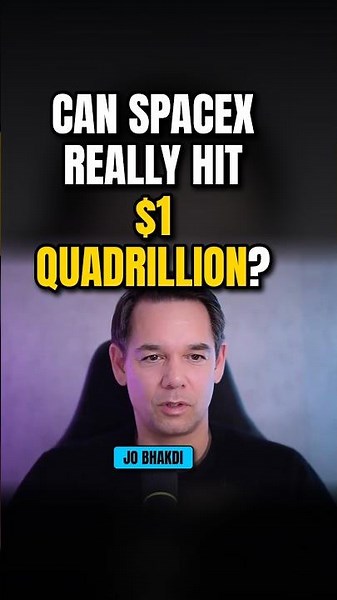 Can SpaceX Really Hit $1 Quadrillion? Jo Bhakdi #SpaceX