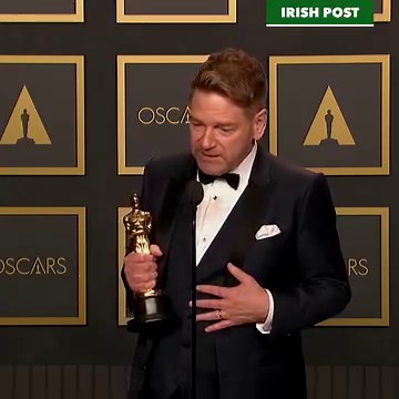 105K views · 9.7K reactions | Kenneth Branagh took home the Best Original Screenplay Oscar for his film 'Belfast' - His first Academy Award win after 9 nominations! Doing Ireland proud as always! ☘ | The Irish Post | Facebook