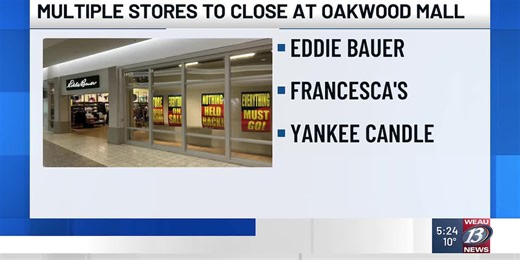Multiple Stores to Close at Oakwood Mall