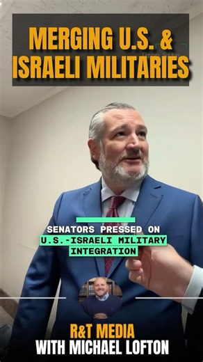 Ted Cruz Supports Merging Israeli and U.S. Militaries