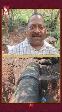 Ponda & Tiswadi Water Supply To Resume This Evening After Major Pipeline Repair
