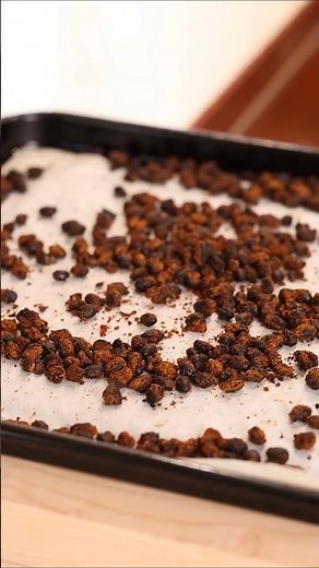 Crispy Roasted Black Beans | Healthy Snacking #cooking #foodtips