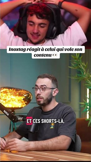 Inoxtag réagit à celui qui vole son contenu 👀#inoxtag #viral #pourtoi #realcreator #iasofficer