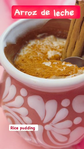 Authentic Mexican ARROZ CON LECHE 😋!!! Rice pudding ❤️‍🔥!!! Limited Time!!! | La Tacita Bakery