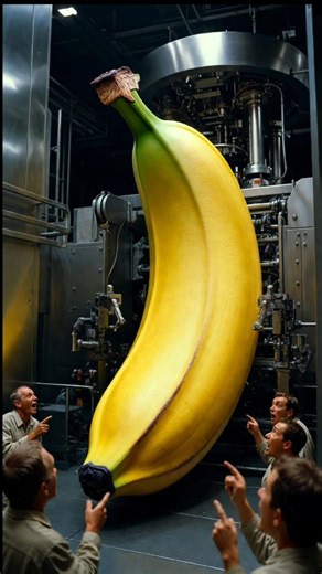 World’s Biggest Banana Processing Factory 🍌 #foodfactory #shorts #shortvideo #foryou