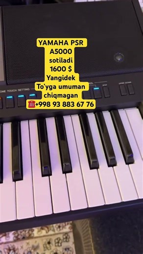 YAMAHA PSR A 5000 sotkadi ☎️+998 93 883 67 76