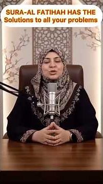 Surah Al-Fatihah Solves Every Problem You Face #SurahAlFatihah #Quran #Islam