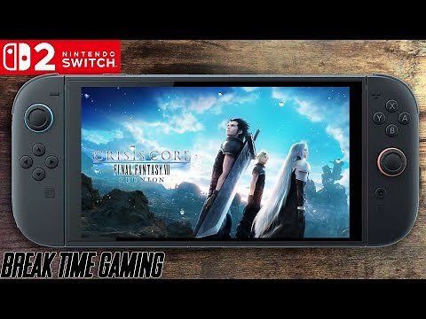 Crisis Core Final Fantasy 7 Reunion Nintendo Switch 2 Gameplay