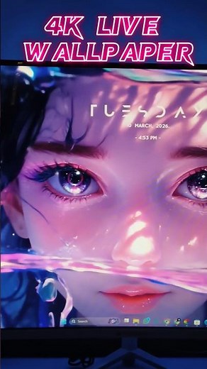 ✨ PC Desktop Ko Stylish Kaise Banaye | Free Apps #shorts #shortsfeed #short #pcwallpaper