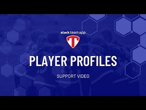 Player Profiles - Help Video | Stack Team App