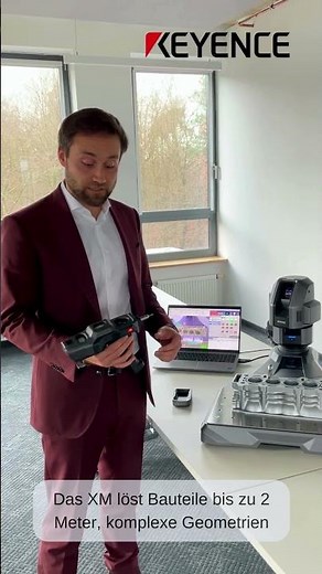 Das 3D-Fertigungsmesssystem wurde entwickelt, um Messungen an größeren Bauteilen zu vereinfachen. 🦾