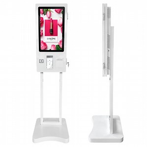 [Hot Item] Qr Code Scanner 24 32 Inch POS System Touch Screen Ordering Machine Automatic Self Service Kiosk