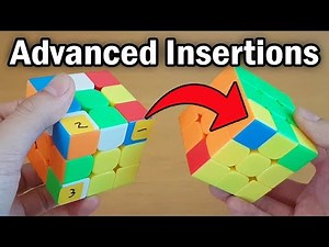 3x3 Fewest Moves: Advanced Insertions (rNISS) | FMC