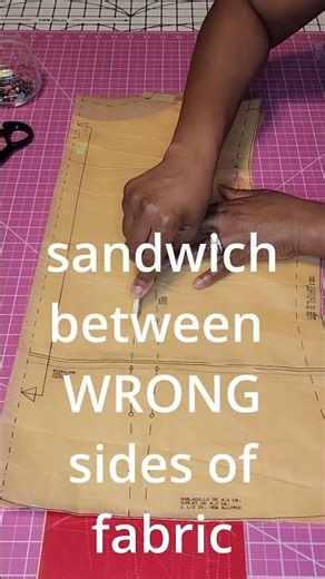 Sewing tips // How to use tracing paper