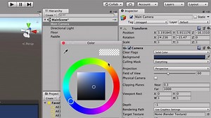 #10 カメラの位置を調整していこう | Unity入門 - プログラミングならドットインストール