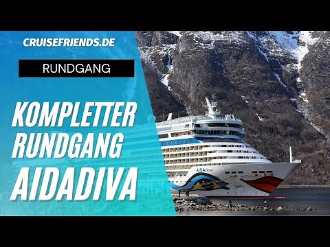 AIDAdiva - Complete tour with information - AIDA Diva - Cruise - Tour - Ship tour