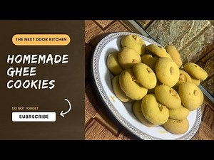 Easy and Tasty HomeMade Ghee Cookies