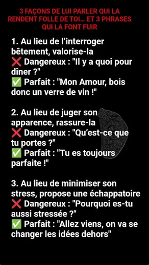 3 façons de lui parler qui la rendent folle de toi… et 3 phrases qui la font fuir