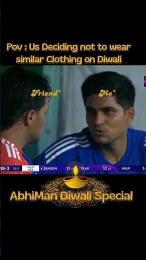 Diwali 🧨 Duo 🧑‍🤝‍🧑| Shubman Gill & Abhishek Sharma | #shubmangill #abhisheksharma #dhanteras