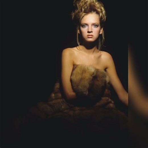 "🍂Before Uma Thurman became a cinematic icon, she was a 15-year-old model with striking features, quiet intensity — and big dreams. 🍁🍁The untold story of her transformation from teenage outsider to Hollywood legend is one you’ll want to read. 👉 Full story — and discover what made Malkovich say, “She’s more than a little haunted.” 💬👉" | Christie Dutton