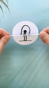 7.1K views · 43 reactions | Title: "Creating a Skipping Rope Man: From Static to Animation" Hashtags: #HandmadeCrafts #DIYProjects #ParentChildActivities #Tutorial #ToyMaking | paper craft ideas | Facebook