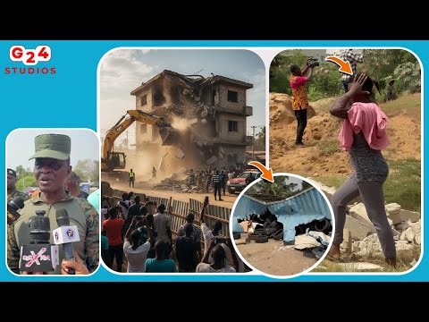 Government Task Force And NADMO Hit Residential Areas In Demolition Exercise