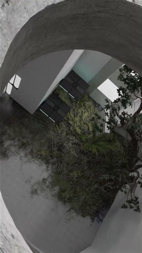 Abandoned lab #vfx #3d #portal2 #tracing #algorithm