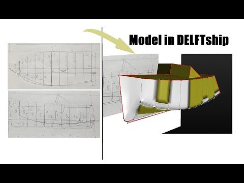 Making a boat part 1 (Model in DELFTship)