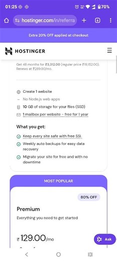 Hostinger Coupon Code 2026 Hostinger working Jan 2026 coupon #hostingerdiscount #hostingerpromocode