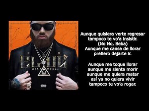 Miky Woodz - Aunque Quisiera Feat Ñejo (Letra)