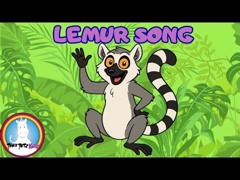 Fun Lemur Song 🎶 | Kids Dance & Sing-Along