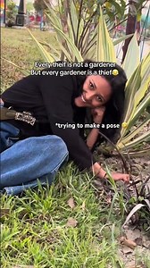 Gardener=thief🤦🏽‍♀️🤣 who can relate this? #plants #plantlover #gardener #plantcare #shorts