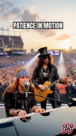 Patience – Axl & Slash, stripped-down vibes
