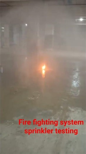 fire fighting sprinkler system flow testing
