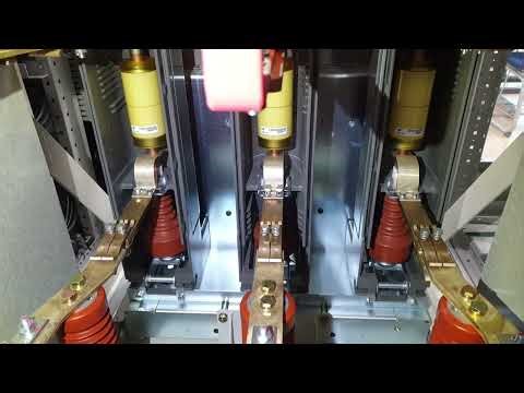 VCB Run 및 Test 위치에서 Bus Bar 연결 상태 확인 #VCB #Vaccum #Circuit #Breaker #진공 #차단기 #수배전반 #전기실무 #electric