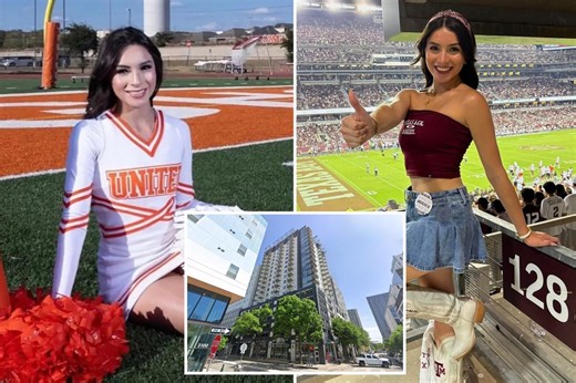 Chilling cry witnesses heard around time Texas cheerleader plunged to death — as family bashes suicide claim