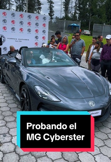 Prueba de aceleración del MG Cyberster en Quito