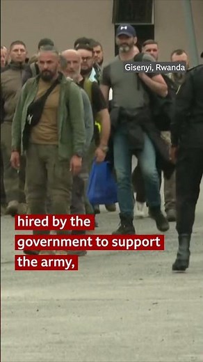 Goma: Border crossed by mercenaries and civilians - BBC Africa