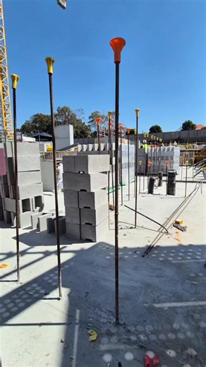 A site walk through 😊 . . #tltmasonry #commercialconstruction #blockwork #construction